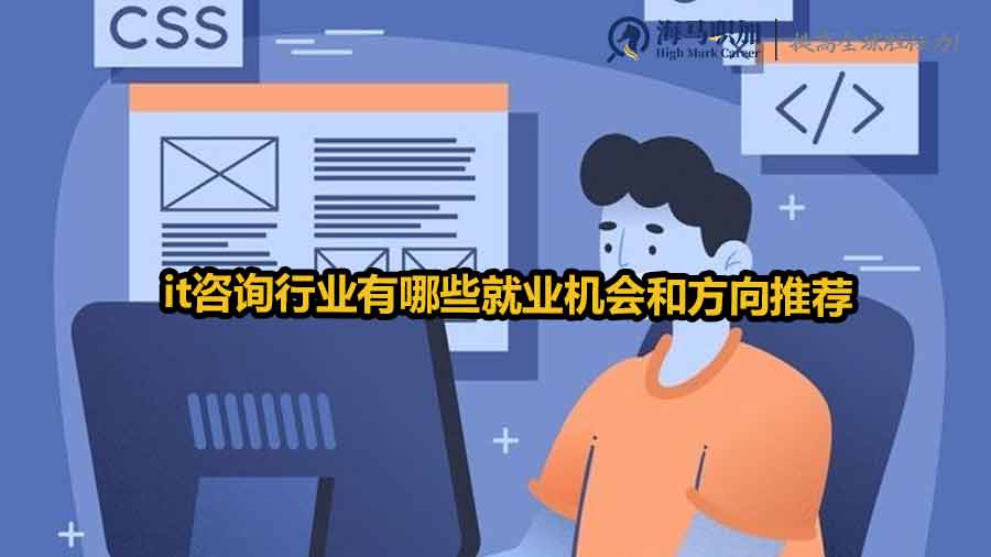 it咨詢(xún)行業(yè)有哪些就業(yè)機(jī)會(huì)和方向推薦