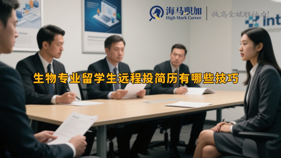 生物專業(yè)留學(xué)生遠(yuǎn)程投簡歷有哪些技巧