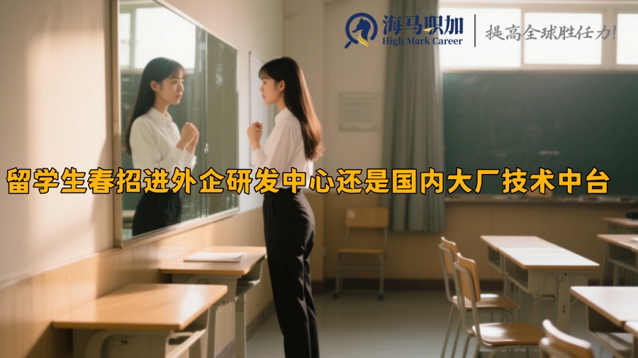 留學(xué)生春招進(jìn)外企研發(fā)中心還是國內(nèi)大廠技術(shù)中臺