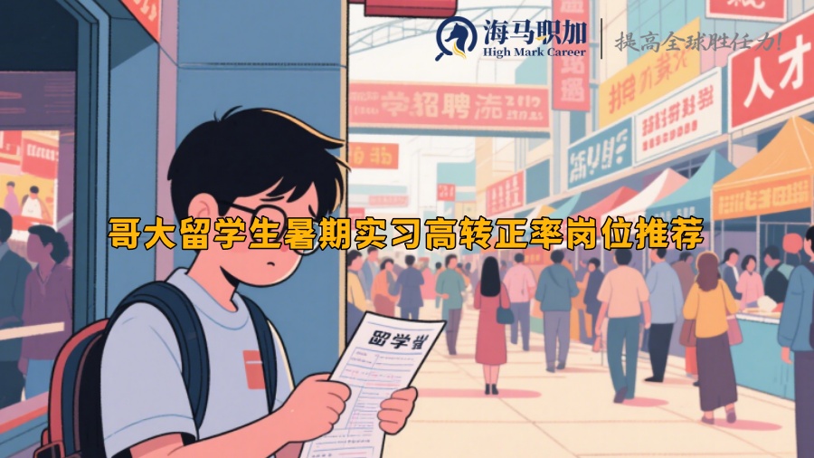 哥大留學(xué)生暑期實(shí)習(xí)高轉(zhuǎn)正率崗位推薦