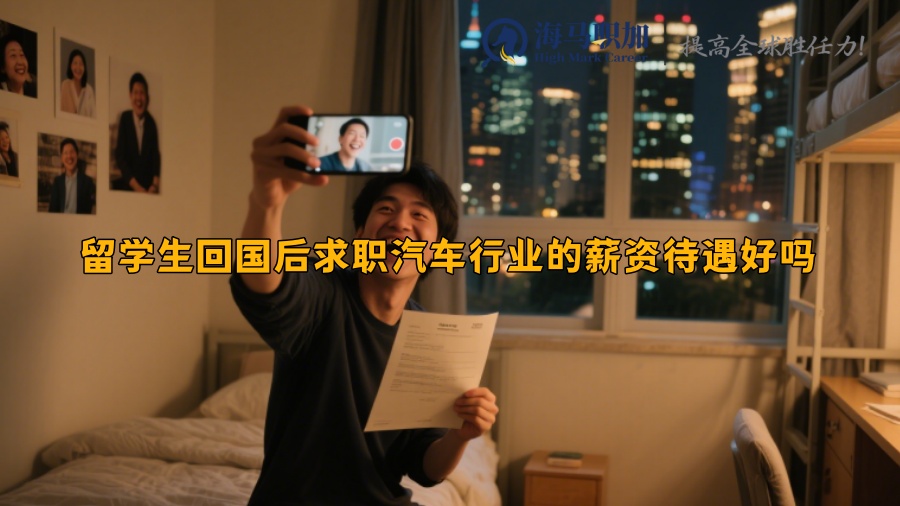 留學(xué)生回國后求職汽車行業(yè)的薪資待遇好嗎