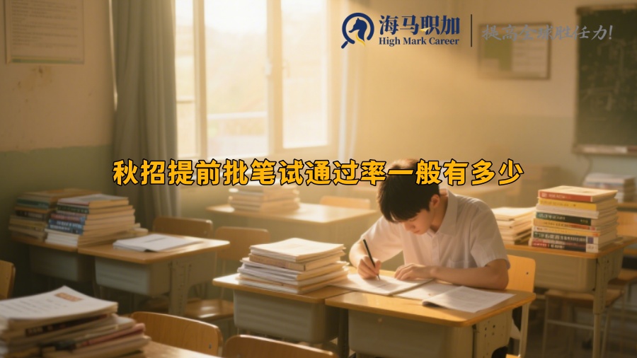秋招提前批筆試通過率一般有多少