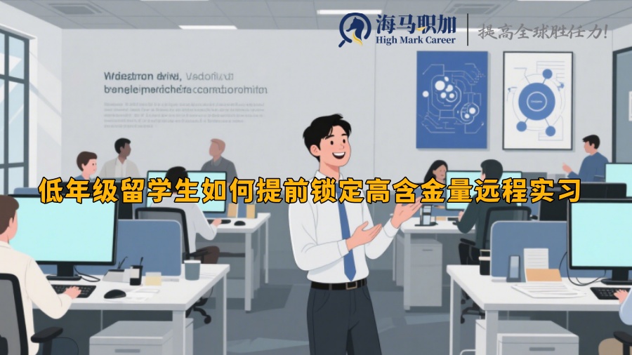 低年級留學生如何提前鎖定高含金量遠程實習