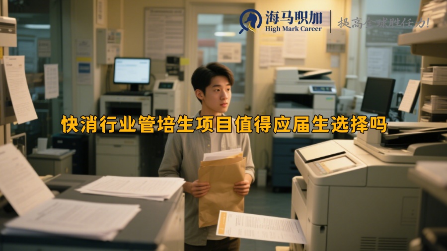 快消行業(yè)管培生項(xiàng)目值得應(yīng)屆生選擇嗎
