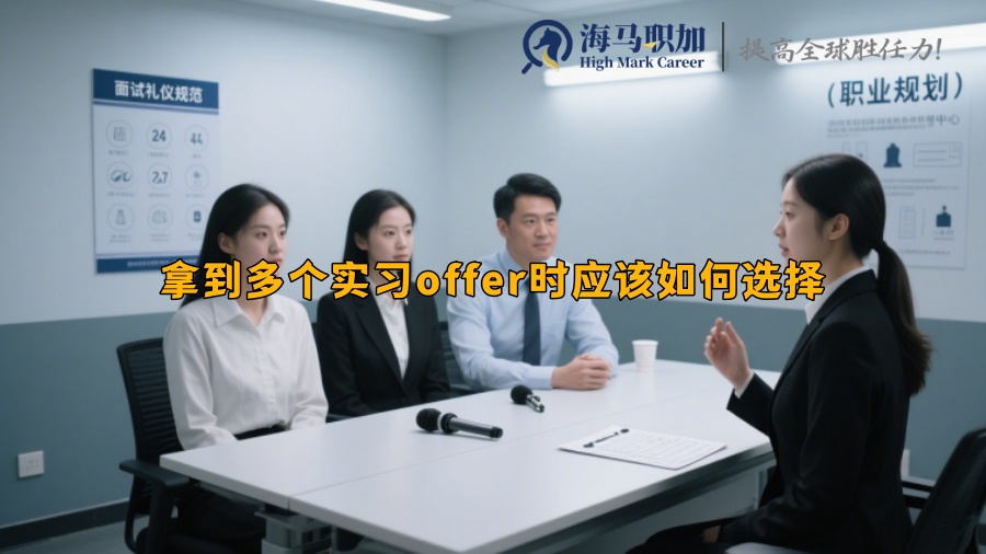 拿到多個實習offer時應該如何選擇