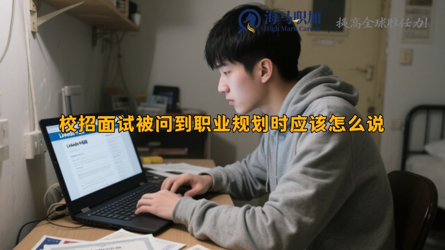 校招面試被問到職業(yè)規(guī)劃時應該怎么說