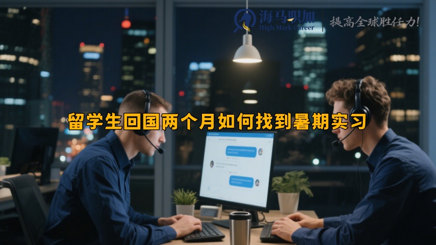 留學(xué)生回國兩個(gè)月如何找到暑期實(shí)習(xí)